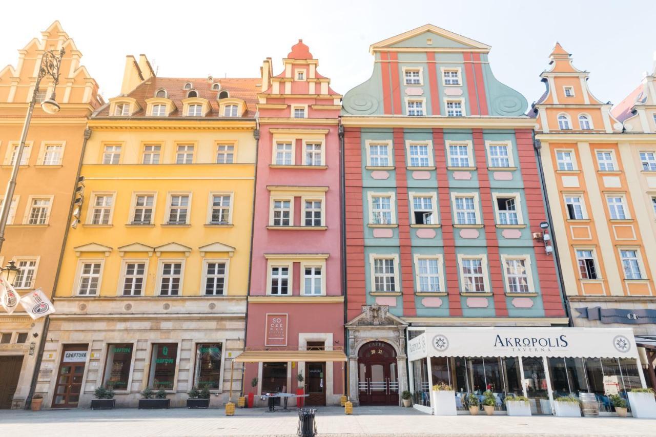 Rynek 20/21 -Cosy New Apartment On The Market Square - 4 Bedrooms - 8 People Wroclaw Ngoại thất bức ảnh